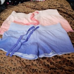 2 pairs of sleep shorts